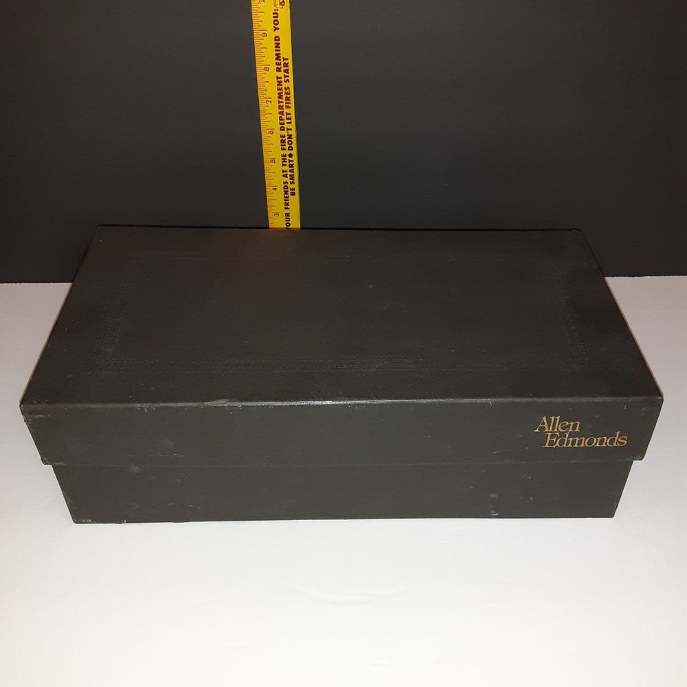 Allen Roth Men's Park Avenue Black Dress Shoes 10E